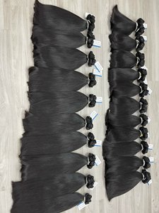 Cabello de alta calidad especial trama recta natural súper doble dibujado 100% extensiones de cabello humano vietnamita crudo listas para entrega - Product Image 6