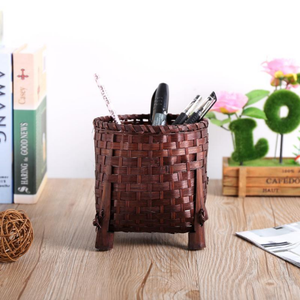 Fournisseur en gros de paniers en rotin et en bambou pour les détaillants de décoration intérieure avec tissage artisanal, plusieurs tailles - Product Image 3