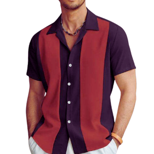 Regular Fit Woven Men's for Shirt Classic Casual Smart Casual 100% Cotton Print Anti-arrugas Comfort - Product Image 3