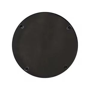 Plateau de service rond en bois avec poignées en métal Plateau en bois élégant pour servir de la vaisselle alimentaire Dernier plateau de service de cuisine à domicile - Product Image 2