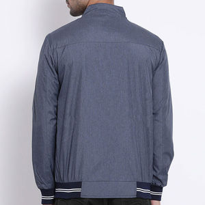 Haute qualité Satin Bomber veste sport université veste hommes Satin tissu avant boutons brodé Letterman veste pour hommes - Product Image 6