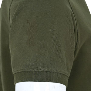 Camiseta Polo para hombre con logotipo personalizado promocional de secado rápido de manga corta de poliéster, uniforme informal de negocios, ropa de oficina de verano - Product Image 5