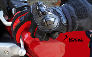 Gants de sport à écran tactile à demi-doigts les plus vendus pour adultes, antidérapants, anti-coupures, résistants à l'eau, pour la course à moto en plein air - Product Image 3