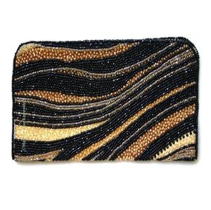 Wholesale Beaded Embroidery <b>Clutch</b> <b>Bag</b> for <b>Weddings</b> and Special Occasions Stylish Seed Beads Embroidery <b>Clutch</b> Hand - Product Image 3