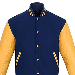 Chaqueta universitaria personalizada más vendida para hombre, ropa de calle a precio al por mayor con bordado único y chaquetas de hombre de calidad superior - Product Image 3