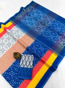 Indian Exports Exclusive Collection Handwoven Wedding Special Saree Made in India with Zari Work Pure <b>Silk</b> and Cotton - Product Image 5