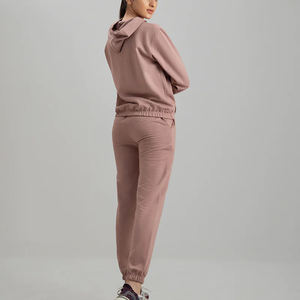 Mode hiver coton Spandex solide pleine longueur poche vierge côté hommes survêtement Slim Fit fabrication - Product Image 4