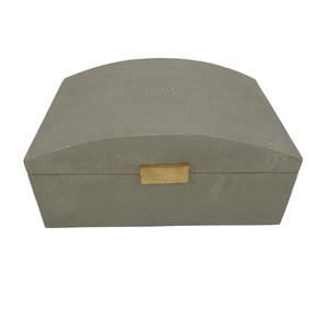 Cajas organizadoras de joyas personalizadas al por mayor, material de terciopelo y imitación Shagreen para almacenamiento de collares, embalaje de regalo de Vietnam - Product Image 1