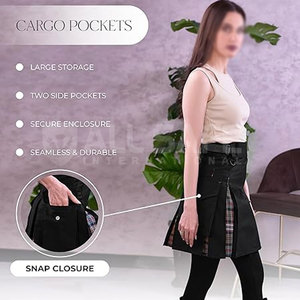 Kilt Tartan hybride de haute qualité pour femmes nouveauté vêtements écossais de Style européen pour les cérémonies de mariage - Product Image 3