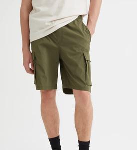 กางเกงขาสั้นคาร์โก้แฟชั่นสำหรับผู้ชายกางเกงขาสั้นสีน้ำเงินมีหลายกระเป๋าโลโก้ออกแบบได้ตามต้องการฤดูร้อน - Product Image 3