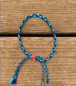 Colorful Handmade Braided <b>Bracelets</b> Colorful - <b>String</b> - Trendy - *CUSTOMIZABLE* - Product Image 2