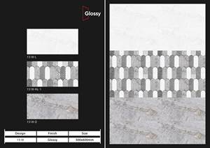 Moderno 300x600mm 12x24 \ "gris oscuro mate porcelana pared y suelo acentos azulejos antideslizantes para paredes interiores y uso al aire libre - Product Image 6