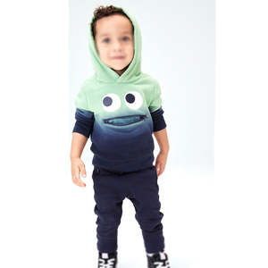Sudaderas con capucha para niños de secado rápido de moda con tela transpirable Diseño personalizado cómodo y servicios OEM - Product Image 4