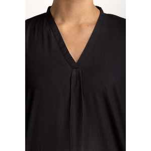 Haut brodé chic bohème pour femme WM-CS-SS24-006, décontracté et élégant avec dentelle, taille XS, coupe longue ou courte pour le printemps/été/automne - Product Image 3