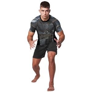 Camiseta de Compresión para Artes Marciales de Alta Demanda, Flexible, de Secado Rápido, Ropa Deportiva de Alto Rendimiento - Product Image 5