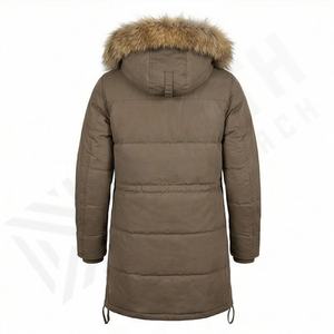 Veste parka longue pour femmes, vêtements d'extérieur, streetwear, imperméable, manteau d'hiver, dernier design, capuche, thermique, chaud, isolé, épais, vêtements d'extérieur - Product Image 2