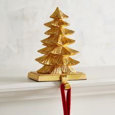 Quality Collection Aluminum Casted Metal Christmas <b>Tree</b> Gold Finish Eco-Friendly Lightweight Outdoor Use Factory Wholesale Price - Product Image 3
