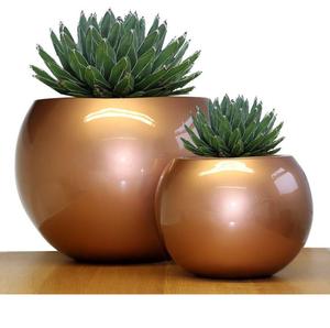 <b>Black</b> Iron Metal Planter Pot for Modern Homes - Product Image 5