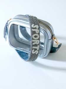 Correas Elegantes para Bolsos de Hombro con Lentejuelas y Cuentas Personalizadas, Adornos Hechos a Mano, Accesorios para Conciertos, Artesanía Masculina, Impresión por Transferencia de Calor de la India - Product Image 3