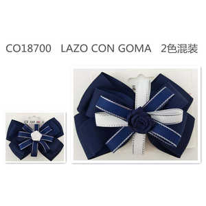 12u/c <b>Hair</b> Accessories Rubber <b>Bow</b> - Product Image 1