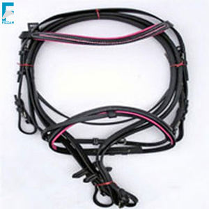 Bride d'équipement d'équitation de qualité supérieure 2024 bride de cheval en cuir de haute qualité équitation bride de cheval équestre - Product Image 3