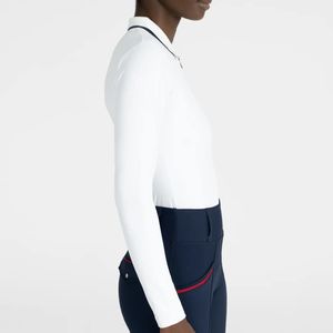 Camiseta ecuestre deportiva Ajuste perfecto técnico Ropa personalizada a granel Venta al por mayor Equitación Baselayer Top Camisas - Product Image 4