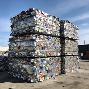 เศษอะลูมิเนียม UBC กระป๋องเครื่องดื่มใช้แล้ว อะลูมิเนียมมีสิ่งเจือปนต่ำ บรรจุเป็นก้อนสำหรับโรงหลอม - Product Image 2