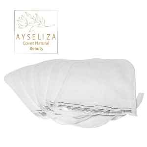 Guante de ducha de viscosa, guantes de baño de exfoliación profunda para exfoliación corporal y lavado a mano, removedor de piel muerta, accesorios de limpieza - Product Image 1