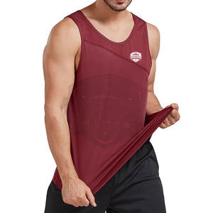Camiseta sin Mangas para Hombre, Tejida, Transpirable, de Alta Calidad, para Entrenamiento y Uso Diario, de Secado Rápido, Superventas - Product Image 5