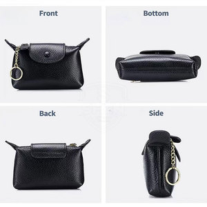 Gran oferta, bolso de mano de cuero con diseño de logotipo personalizado, Material ligero y duradero, servicio OEM, bolso de mano de cuero hecho en Pakistán - Product Image 6