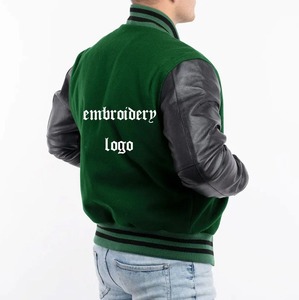 Veste pour homme Veste Letterman Varsity en laine de haute qualité pour homme Vente en gros Broderie personnalisée Plus Size Manches longues Respirant Hiver - Product Image 4