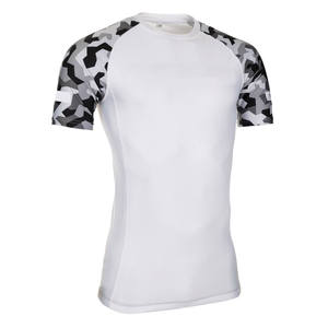 Camiseta de Manga Larga de Alta Calidad, Transpirable, de Spandex/Nailon, para Hombre, Ropa Deportiva Profesional, Nueva Llegada, Estampado Digital - Product Image 3