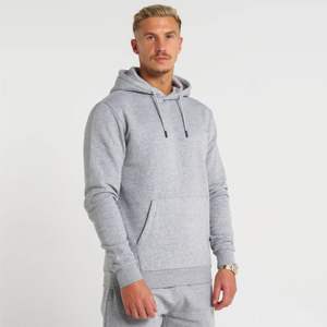 Light Grey <b>Men</b> <b>Hoodie</b> Premium Activewear with Relaxed Fit Perfect for Training and Casual Outfits,OEM ODM SERVICE - Product Image 2