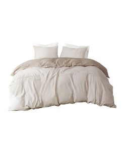 Sábanas de algodón orgánico 100% de alta calidad Patrón sólido Hecho a mano en Vietnam - Product Image 1