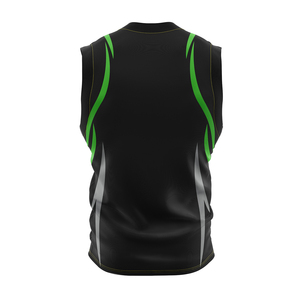 Maillot de basket-ball taille XXL vêtements d'entraînement sportif conception personnalisée sans manches haut pour homme maillot de basket-ball de sublimation - Product Image 3