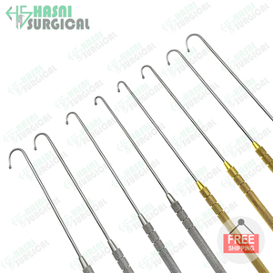 Juego de Instrumentos de Esterilización para Ovariectomía Animal con Gancho Uterino Manual de Acero Inoxidable de Alta Calidad, Fabricado por Hasni Surgical - Product Image 4
