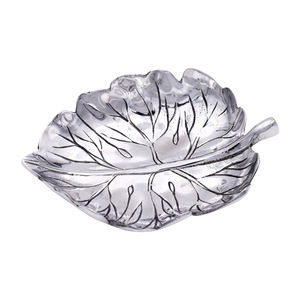 Good Quality Aluminium Leaf <b>Tray</b> Dish Marvelous Design Leaf Shape <b>Serving</b> <b>Tray</b> For Hotel And Restaurants Usage - Product Image 4