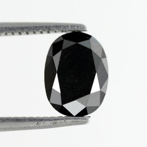 Diamants noirs naturels de forme ovale de qualité supérieure pour bagues, boucles d'oreilles et bijoux fins en vente directement du fabricant - Product Image 2