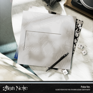[SET] CLOSE YOUR EYES - 256th Note 4th Mini Album PULSE + 7 TENUTO Ver. - Product Image 6