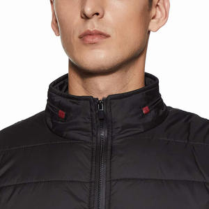 Chaquetas acolchadas para hombres adultos para adultos, Color negro, cremallera, cuello levantado, ropa de moda, chaqueta acolchada con diseño y tamaño personalizados - Product Image 5