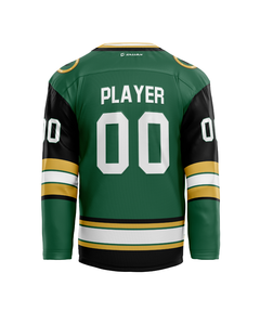 Nouveau 2025 Adultes/Jeunes Service OEM Vente en gros Maillot de hockey bon marché Maillot de hockey Sublimation personnalisé avec sangles de combat - Product Image 3