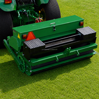 Mesin Pemotong Rumput Alba 1600mm yang Dipasang di Traktor dengan Hopper 1000L untuk Lapangan Golf