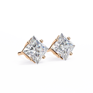 ต่างหูทองคำ 18K ประดับเพชรเพาะเลี้ยง ต่างหูเพชรคุณภาพพรีเมียม - Product Image 6