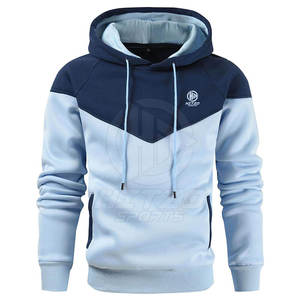 Service OEM Vente en gros Sweats à capuche pour hommes de haute qualité 100% coton solide hiver léger personnalisé couleur et logo respirant - Product Image 1