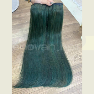 Clip en vietnamien extensions de cheveux humains, technique slave, matériel russe, texture douce et vierge, flux naturel, exportation, vente en gros - Product Image 3