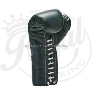 Gants de boxe professionnels de haute qualité en cuir véritable 8oz conçus sur mesure avec emballage et logo de qualité supérieure - Product Image 4