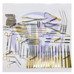 Juego de 50 Piezas de Instrumentos Quirúrgicos para Rinoplastia, Kit de Cirugía Nasal y ORL de Acero Inoxidable con Estuche de Esterilización - Product Image 6
