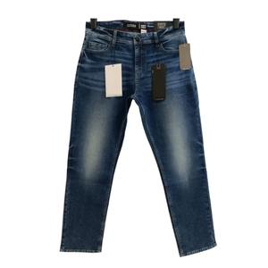 98% algodón 2% Spandex Pantalón largo para hombre de alta calidad casual personalizado para hombre Jeans rectos de vaquero pantalón de mezclilla de lujo - Product Image 6