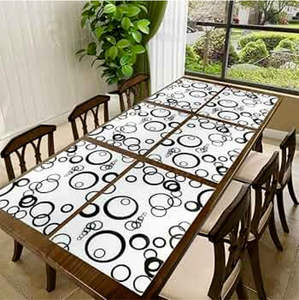 Mesa de comedor decorativa elegante mate para uso en mesa de comedor - Product Image 1