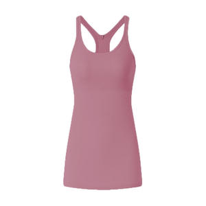 Vente en gros de yoga de qualité supérieure à bas quantité minimale de commande logo personnalisé entraînement fitness séchage rapide yoga sans manches respirant OEM - Product Image 4